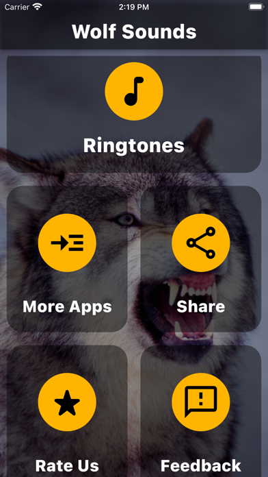 Wolf Sounds Ringtones screenshot 4