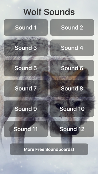 Wolf Sounds screenshot 1