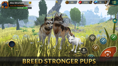 Wolf Tales - Online RPG Sim 3D screenshot 1