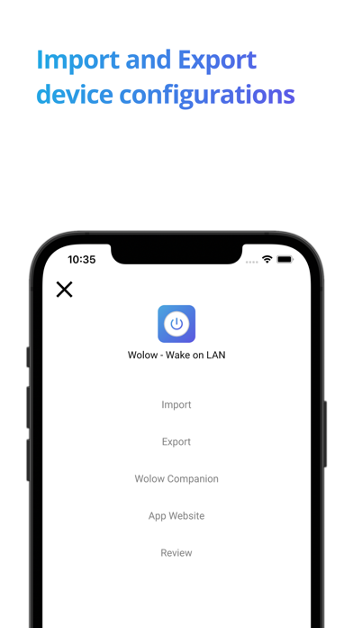 Wolow - Wake on LAN screenshot 1