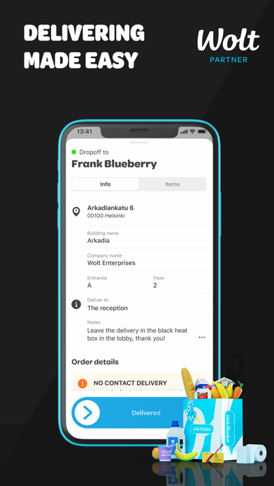 Wolt Courier Partner screenshot 2