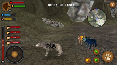 Wolves of the Forest screenshot 2