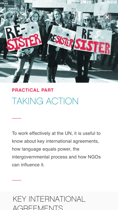 Women & UN Guide by NGO CSW NY screenshot 2