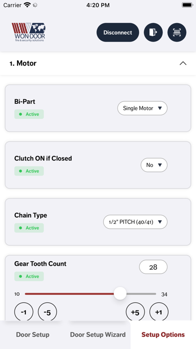 Won-Door Programmer screenshot 2