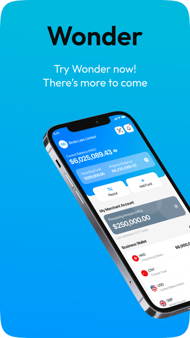 Wonder - Business Account screenshot 1