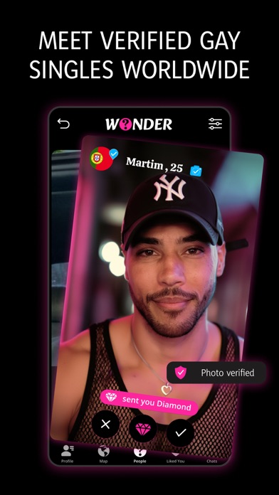 Wonder: Global Dating for Gays screenshot 3