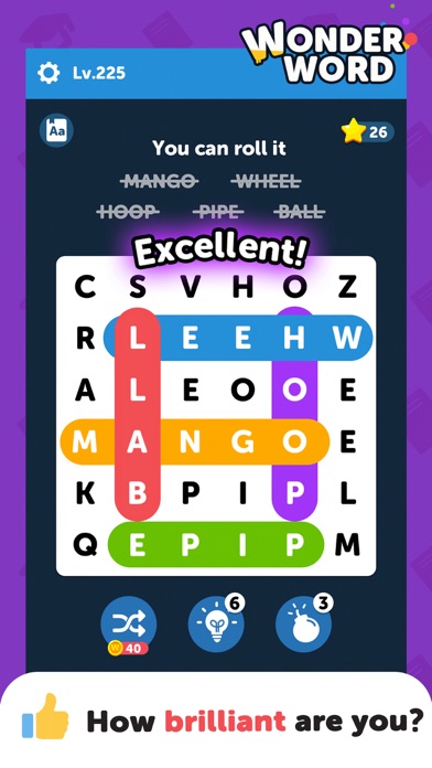 Wonder Word: Word Search Games screenshot 1