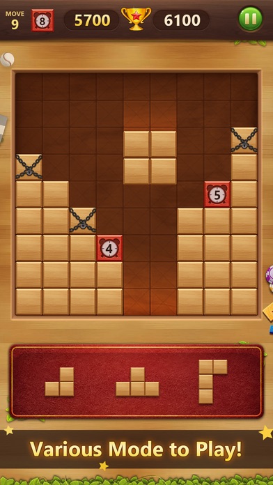 Wood Block Puzzle Classic screenshot 1