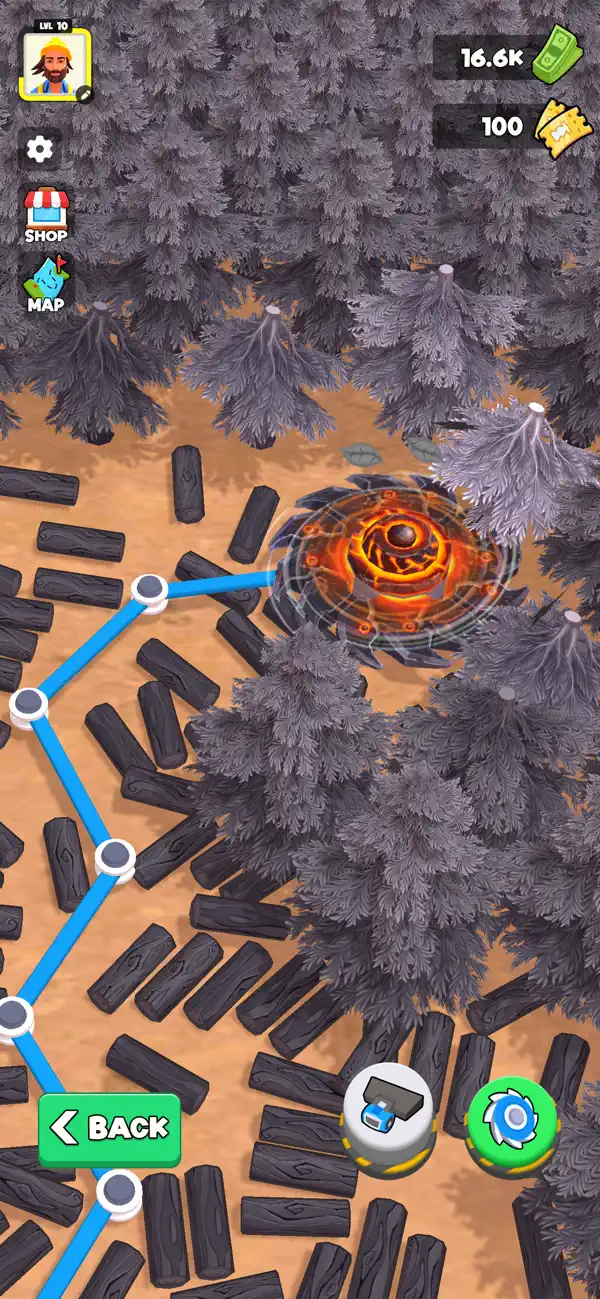 Wood Inc. Idle Lumber Chopper screenshot 4