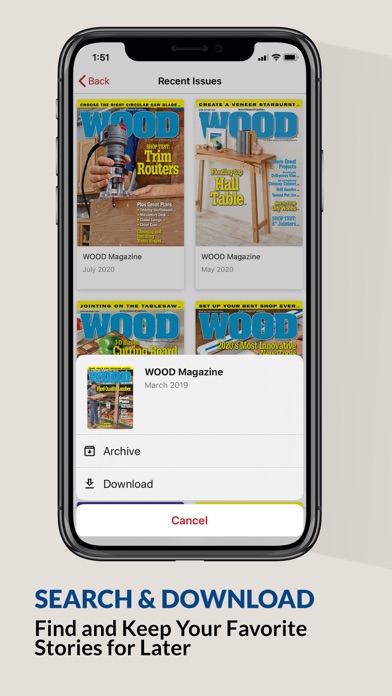 Wood Magazine screenshot 2
