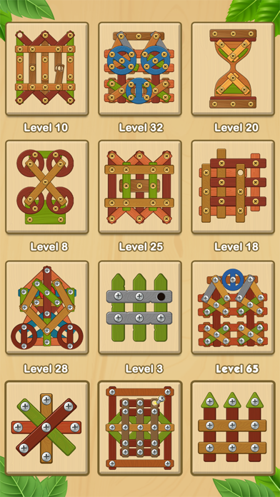 Wood Screw: Nuts And Bolts screenshot 1