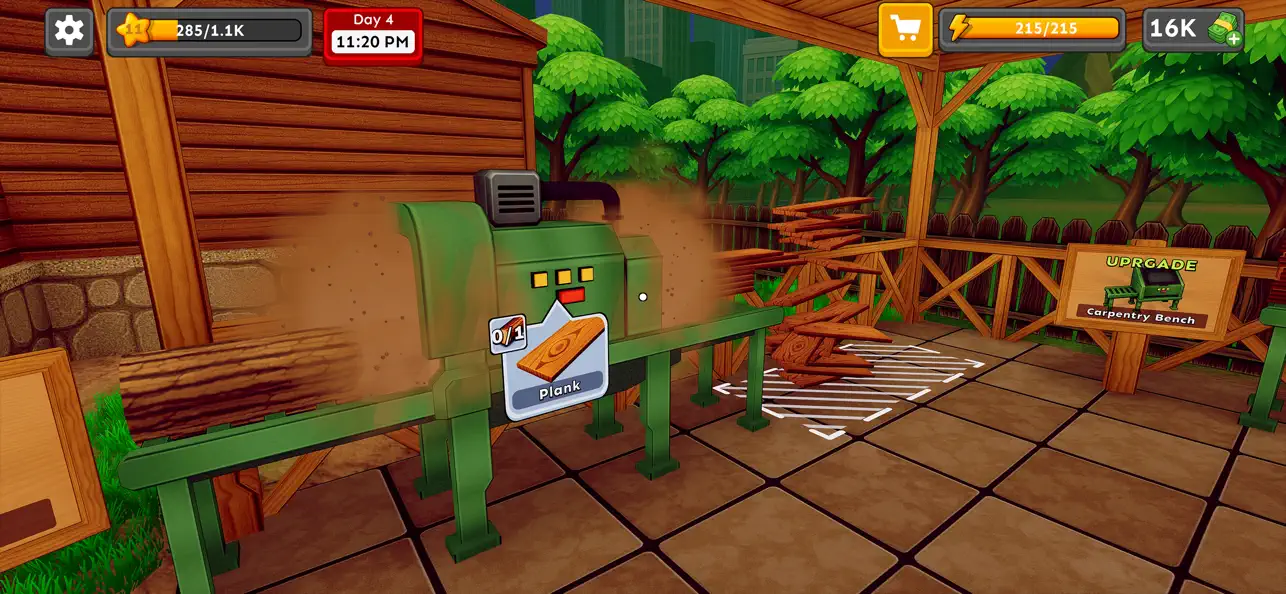 Wood Shop Empire screenshot 2