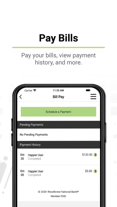 Woodforest Mobile Banking screenshot 2
