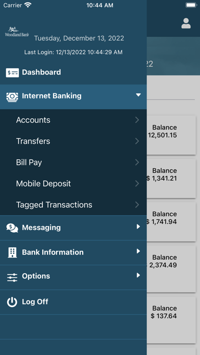 Woodland Bank Mobile Banking screenshot 3
