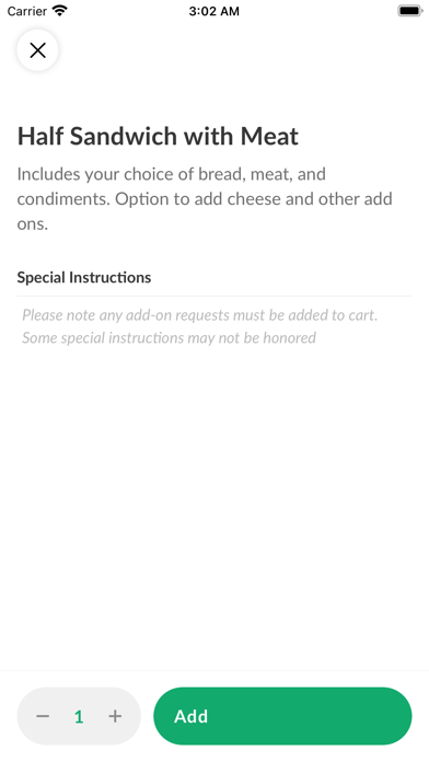Woodlands Market: Ordering screenshot 1