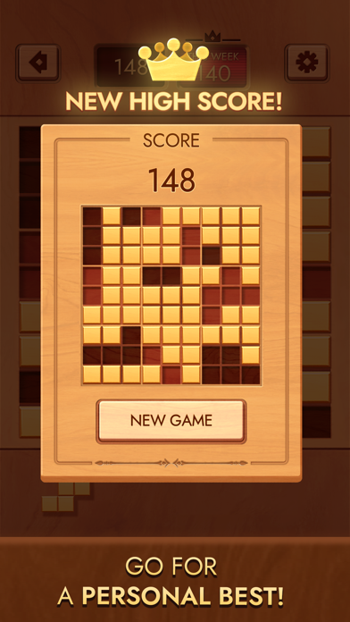 Woodoku - Wood Block Puzzles screenshot 1