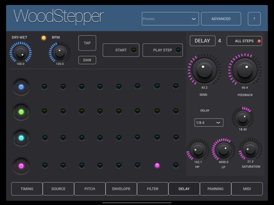 WoodStepper screenshot 2