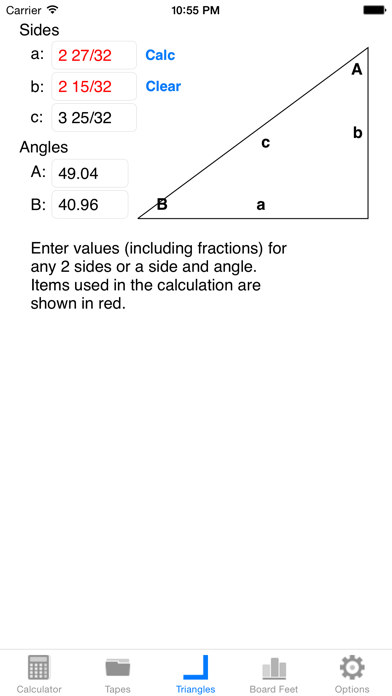 WoodworkerCalc screenshot 3