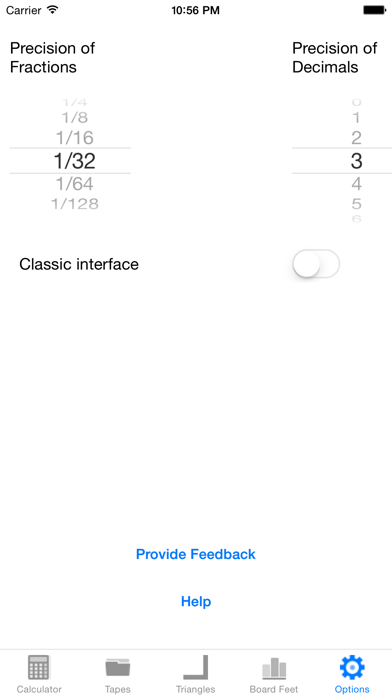 WoodworkerCalc screenshot 1