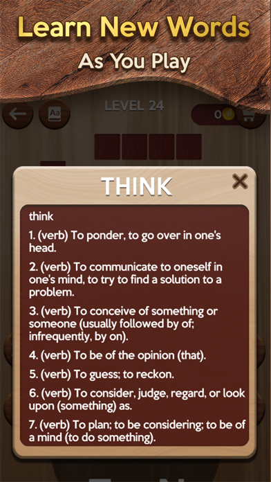 Woody Cross: Word Connect Game screenshot 1