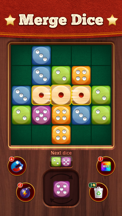 Woody Dice Merge Puzzle screenshot 5