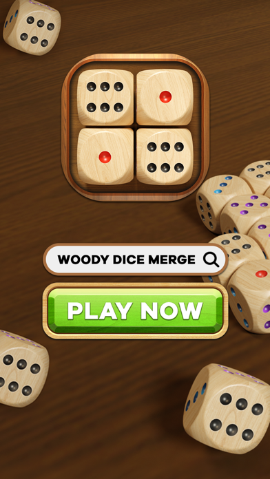 Woody Dice Merge Puzzle screenshot 1