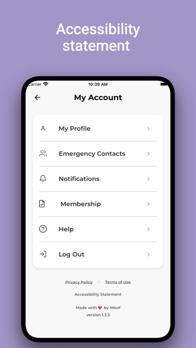 Woof – Pet Safety screenshot 2