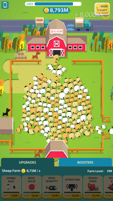 Wool Factory Idle screenshot 3