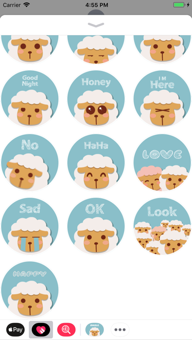 Woolly Sheep Animated Stickers screenshot 3
