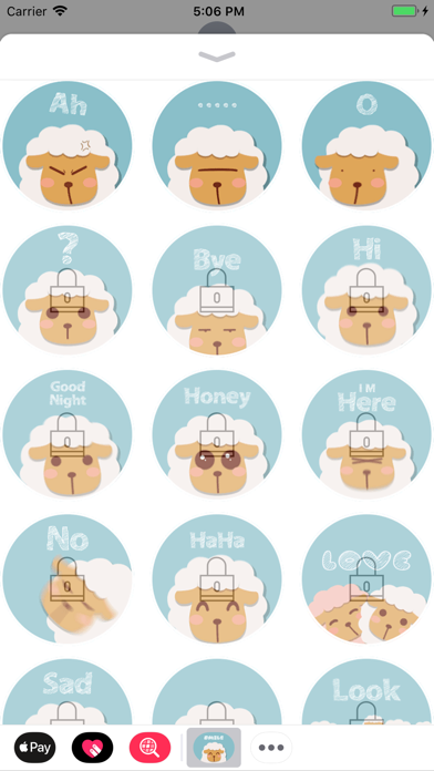 Woolly Sheep Animated Stickers screenshot 1