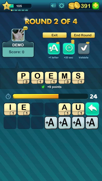 Word Battle: unscramble words screenshot 2