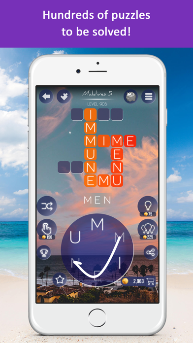 Word Beach: Fun Spelling Games screenshot 1