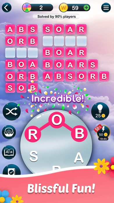 Word Bliss - from PlaySimple screenshot 1