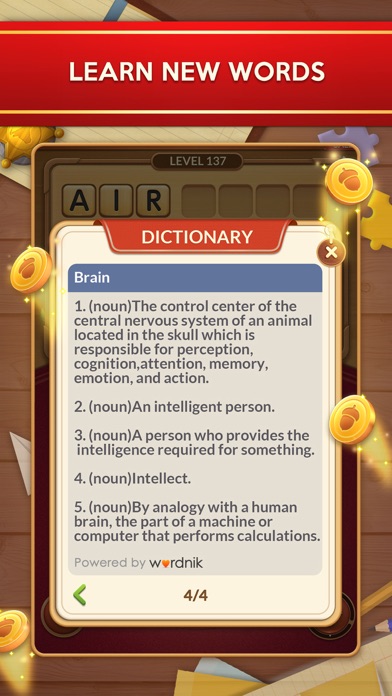 Word Card: Fun Collect Game screenshot 1
