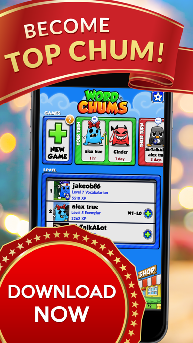 Word Chums! screenshot 1