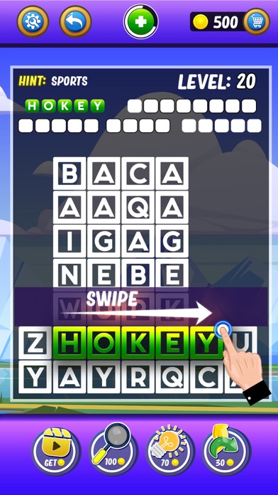 word connect fun games screenshot 2