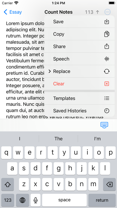 Word Count Notes, Word Counter screenshot 4