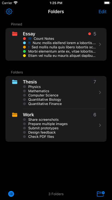 Word Count Notes, Word Counter screenshot 1