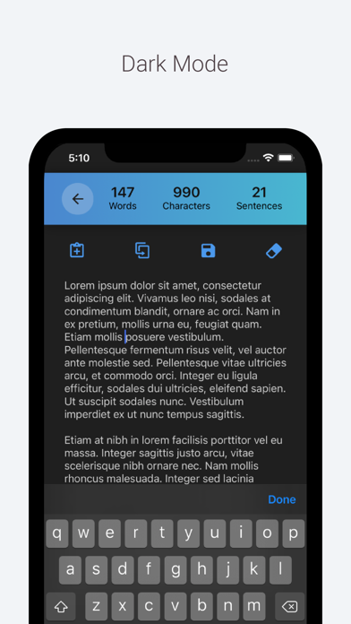 Word Counter Character Counter screenshot 2