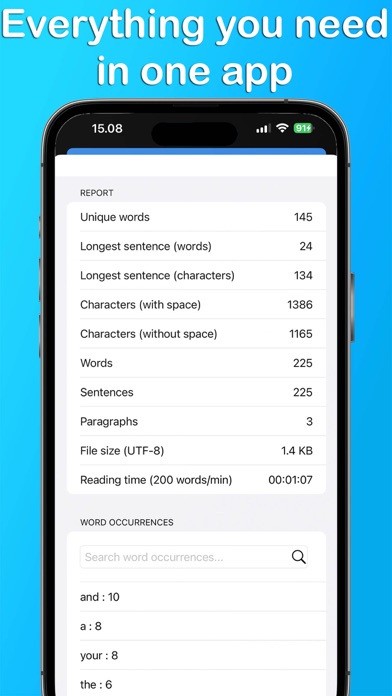 Word Counter - Count Character screenshot 2