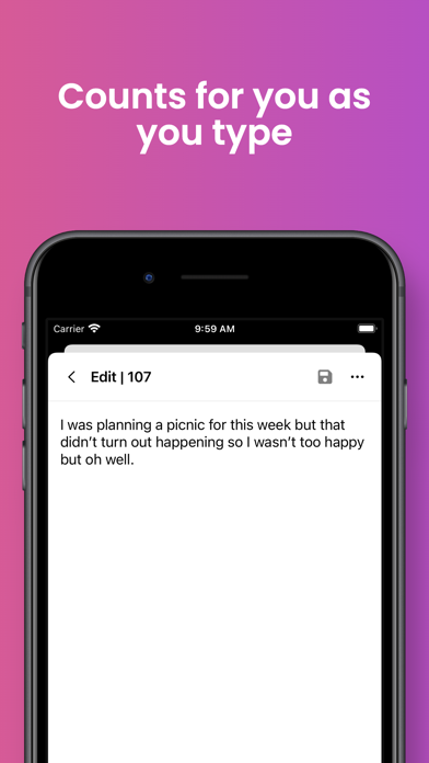 Word Counter Numerote screenshot 4