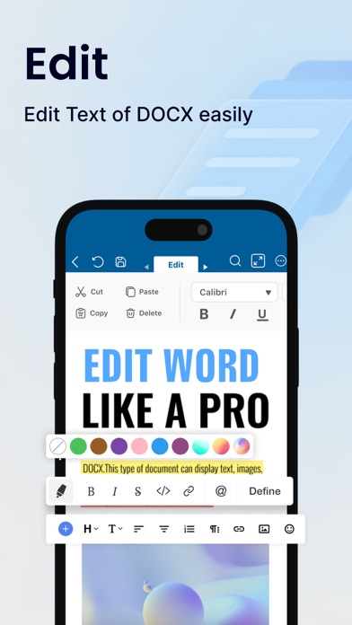 Word Editor: Docs & Docx Files screenshot 5