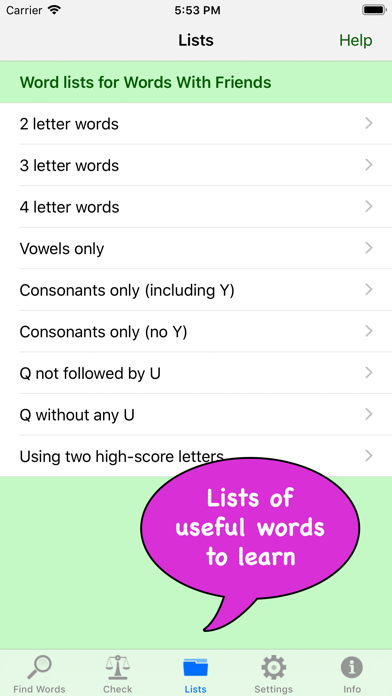 Word Finder - wordhelper.org screenshot 1