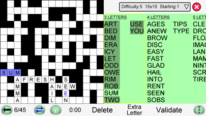 Word Fit Puzzle screenshot 1