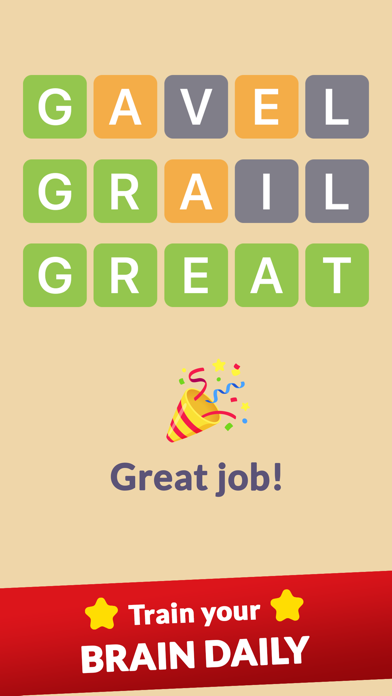 Word guess: A daily word game screenshot 3