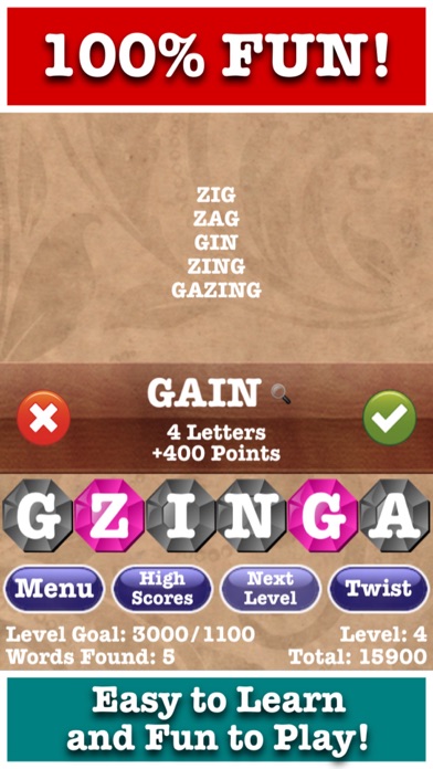 Word Jewels® Twist screenshot 2