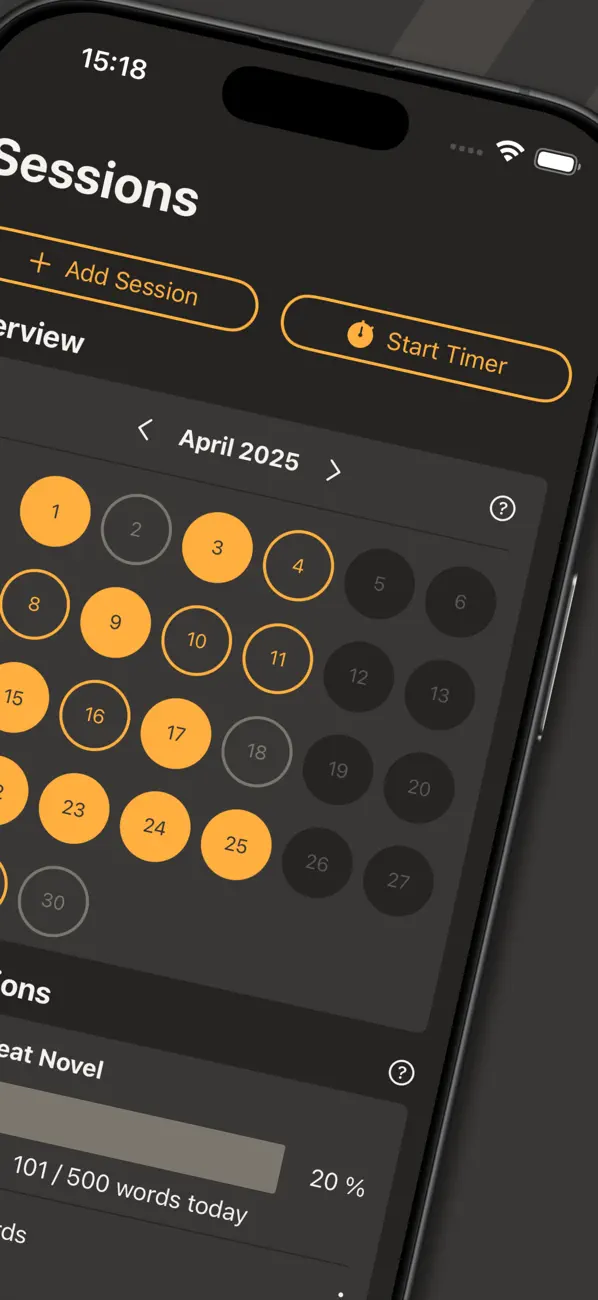 Word Keeper: Writing tracker screenshot 5