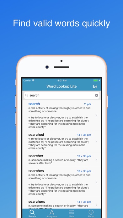Word Lookup Lite screenshot 5