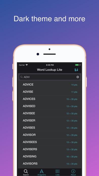 Word Lookup Lite screenshot 1