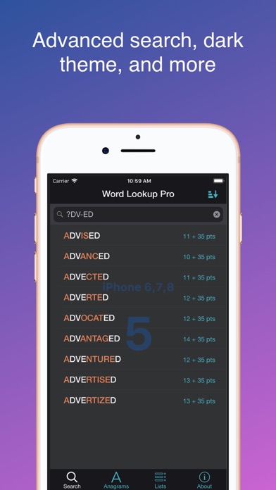 Word Lookup Pro screenshot 1